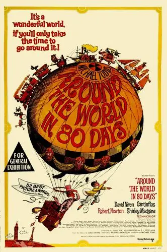 Around the World in 80 Days (1956) Wall Poster picture 938424