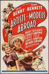 Artists and Models Abroad (1938) posters and prints