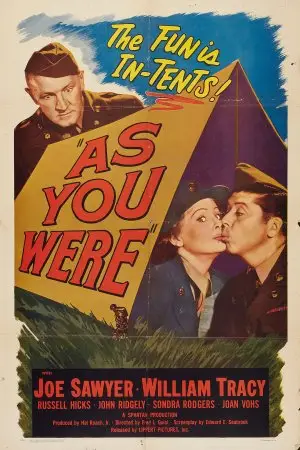 As You Were (1951) Women's Colored  Long Sleeve T-Shirt - idPoster.com