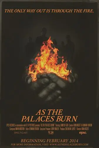 As the Palaces Burn (2014) Men's Colored T-Shirt - idPoster.com