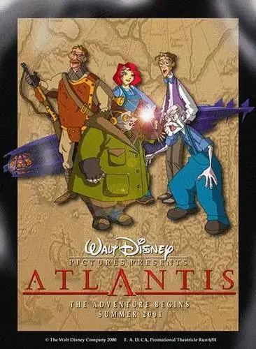 Atlantis: The Lost Empire (2001) White T-Shirt - idPoster.com