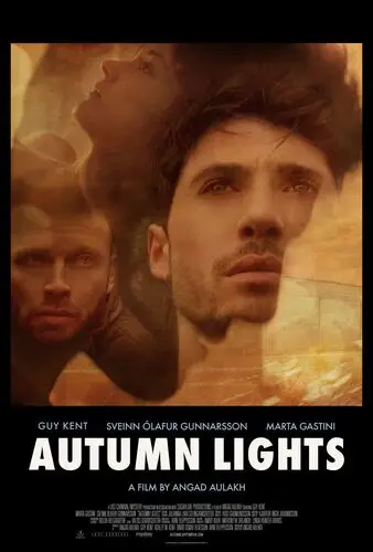 Autumn Lights (2016) Men's Colored T-Shirt - idPoster.com