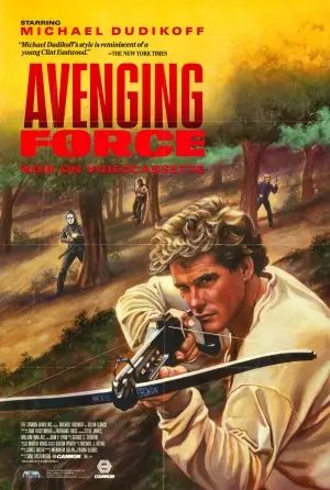 Avenging Force (1986) Men's Colored T-Shirt - idPoster.com