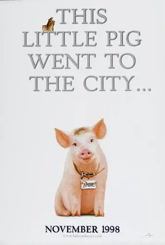 Babe: Pig in the City (1998) Wall Poster picture 812744