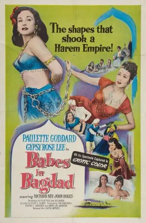 Babes in Bagdad (1952) White T-Shirt - idPoster.com