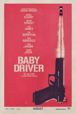 Baby Driver (2017) White T-Shirt - idPoster.com