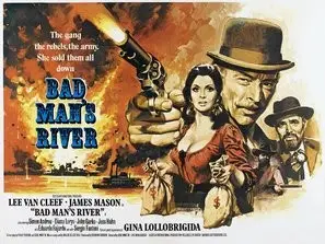 Bad Man's River (1971) Men's Colored T-Shirt - idPoster.com