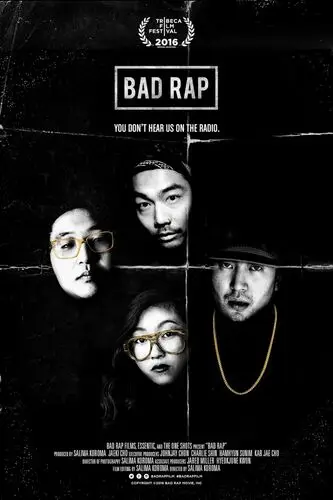 Bad Rap (2017) Women's Colored Tank-Top - idPoster.com