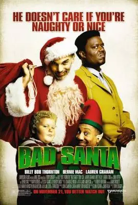Bad Santa (2003) White T-Shirt - idPoster.com