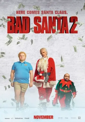 Bad Santa 2 2016 Men's Colored Hoodie - idPoster.com