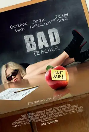 Bad Teacher (2011) White T-Shirt - idPoster.com