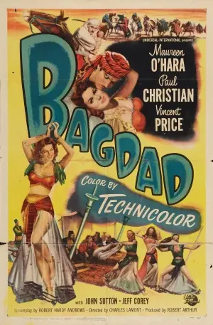 Bagdad (1949) Men's Colored Hoodie - idPoster.com