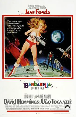 Barbarella (1968) Men's Colored Hoodie - idPoster.com