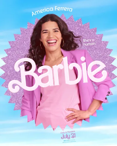 Barbie (2023) Men's Colored  Long Sleeve T-Shirt - idPoster.com