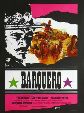Barquero (1970) White T-Shirt - idPoster.com