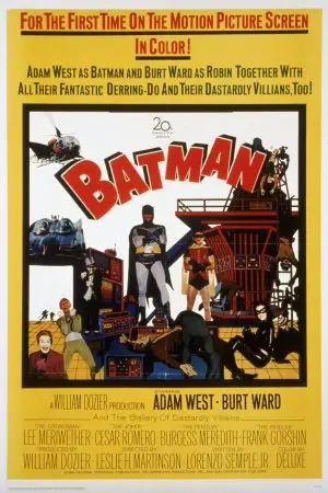 Batman (1966) Men's Colored Hoodie - idPoster.com