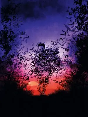 Bats: Human Harvest (2007) Men's Colored Hoodie - idPoster.com