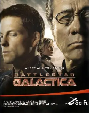 Battlestar Galactica (2004) White T-Shirt - idPoster.com