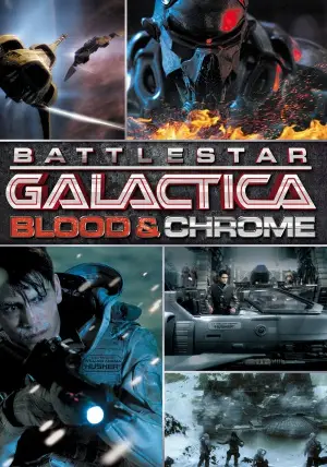 Battlestar Galactica: Blood and Chrome (2012) Women's Colored T-Shirt - idPoster.com