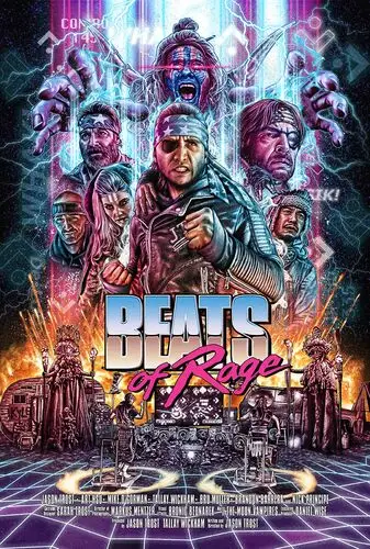 Beats of Rage (2018) Women's Colored Hoodie - idPoster.com