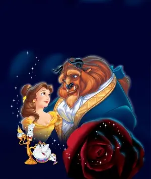 Beauty And The Beast (1991) Drawstring Backpack - idPoster.com