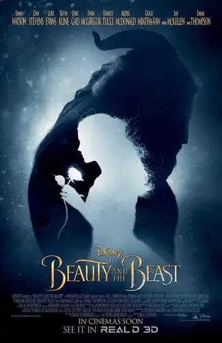 Beauty and the Beast (2017) White Tank-Top - idPoster.com