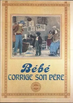 Bebe corrige son pere (1911) Men's Colored  Long Sleeve T-Shirt - idPoster.com