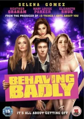 Behaving Badly (2014) White T-Shirt - idPoster.com