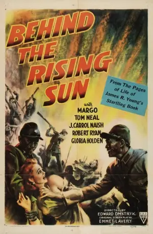 Behind the Rising Sun (1943) Men's Colored  Long Sleeve T-Shirt - idPoster.com