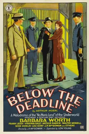 Below the Deadline (1929) Women's Colored T-Shirt - idPoster.com