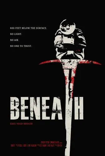 Beneath (2014) White T-Shirt - idPoster.com