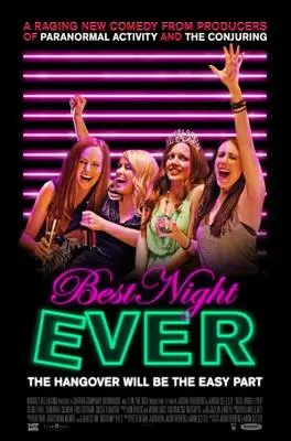 Best Night Ever (2014) Women's Colored  Long Sleeve T-Shirt - idPoster.com