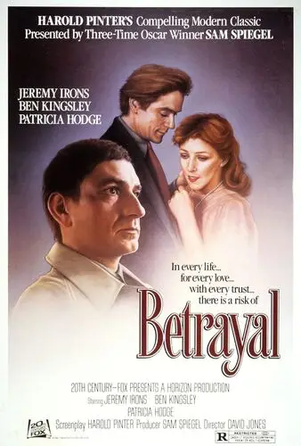Betrayal (1983) Men's Colored T-Shirt - idPoster.com