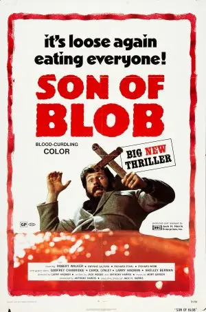 Beware! The Blob (1972) Men's Colored  Long Sleeve T-Shirt - idPoster.com