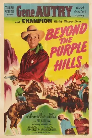 Beyond the Purple Hills (1950) White T-Shirt - idPoster.com