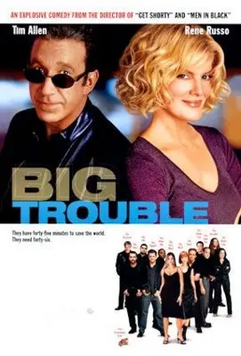 Big Trouble (2002) Men's Colored  Long Sleeve T-Shirt - idPoster.com