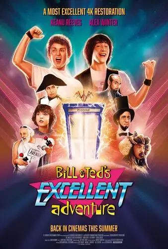 Bill and Ted's Excellent Adventure (1989) Fridge Magnet picture 916851