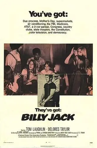 Billy Jack (1973) White T-Shirt - idPoster.com