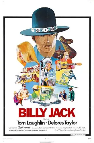 Billy Jack (1973) White T-Shirt - idPoster.com