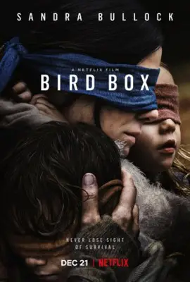 Bird Box (2018) White T-Shirt - idPoster.com