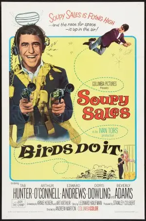 Birds Do It (1966) Men's Colored Hoodie - idPoster.com