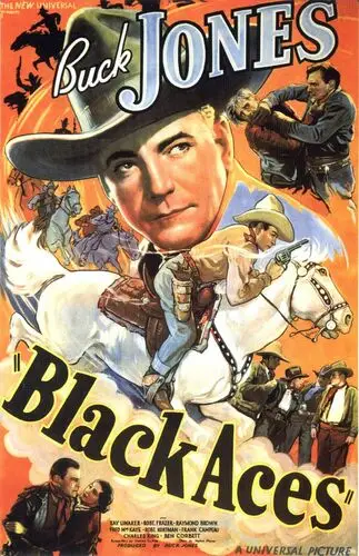 Black Aces (1937) Men's Colored Hoodie - idPoster.com