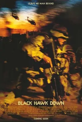 Black Hawk Down (2001) Drawstring Backpack - idPoster.com