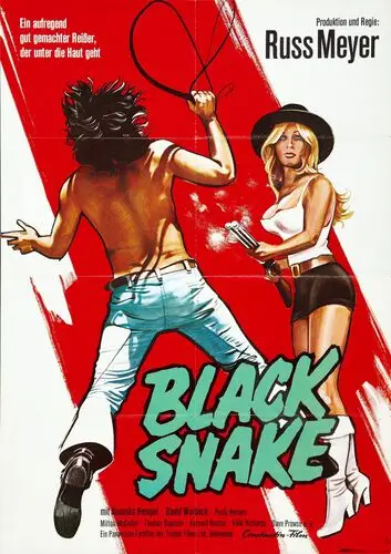 Black Snake (1973) Women's Colored Tank-Top - idPoster.com