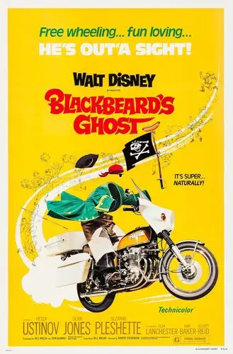 Blackbeard's Ghost (1968) Men's Colored T-Shirt - idPoster.com
