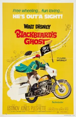 Blackbeards Ghost (1968) White Tank-Top - idPoster.com