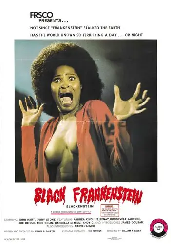 Blackenstein (1973) Women's Colored T-Shirt - idPoster.com