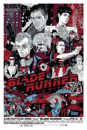 Blade Runner (1982) Drawstring Backpack - idPoster.com