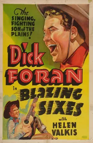 Blazing Sixes (1937) Men's Colored T-Shirt - idPoster.com