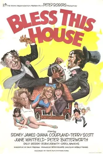 Bless This House (1972) White Tank-Top - idPoster.com